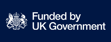 Funded by UK Government logo